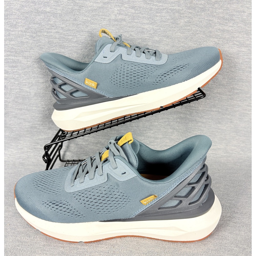 Kizik Athens 2 Hands Free Sneakers Mens 9 Blue Stormy Weather Step In Comfort